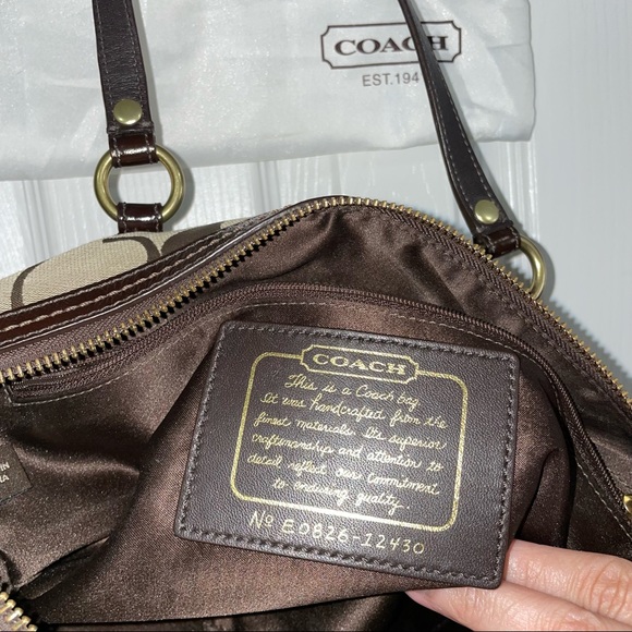 Coach shoulder bag purse - Picture 2 of 4